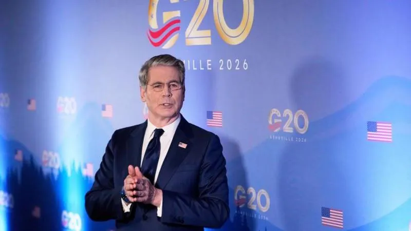 Bessent Says China Blocked G20 Leaders’ Finance Communique