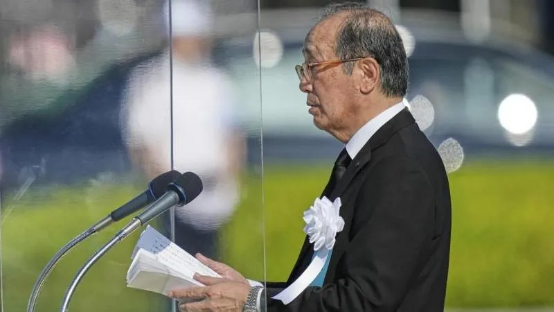 Hiroshima mayor criticized Russia on the anniversary — again avoiding mention of the US