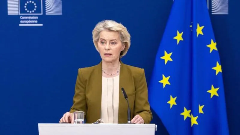 Von der Leyen: EU will not lift sanctions on Russia until the conflict is over