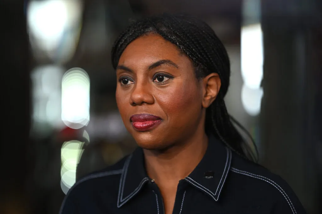 Kemi Badenoch at a public event.