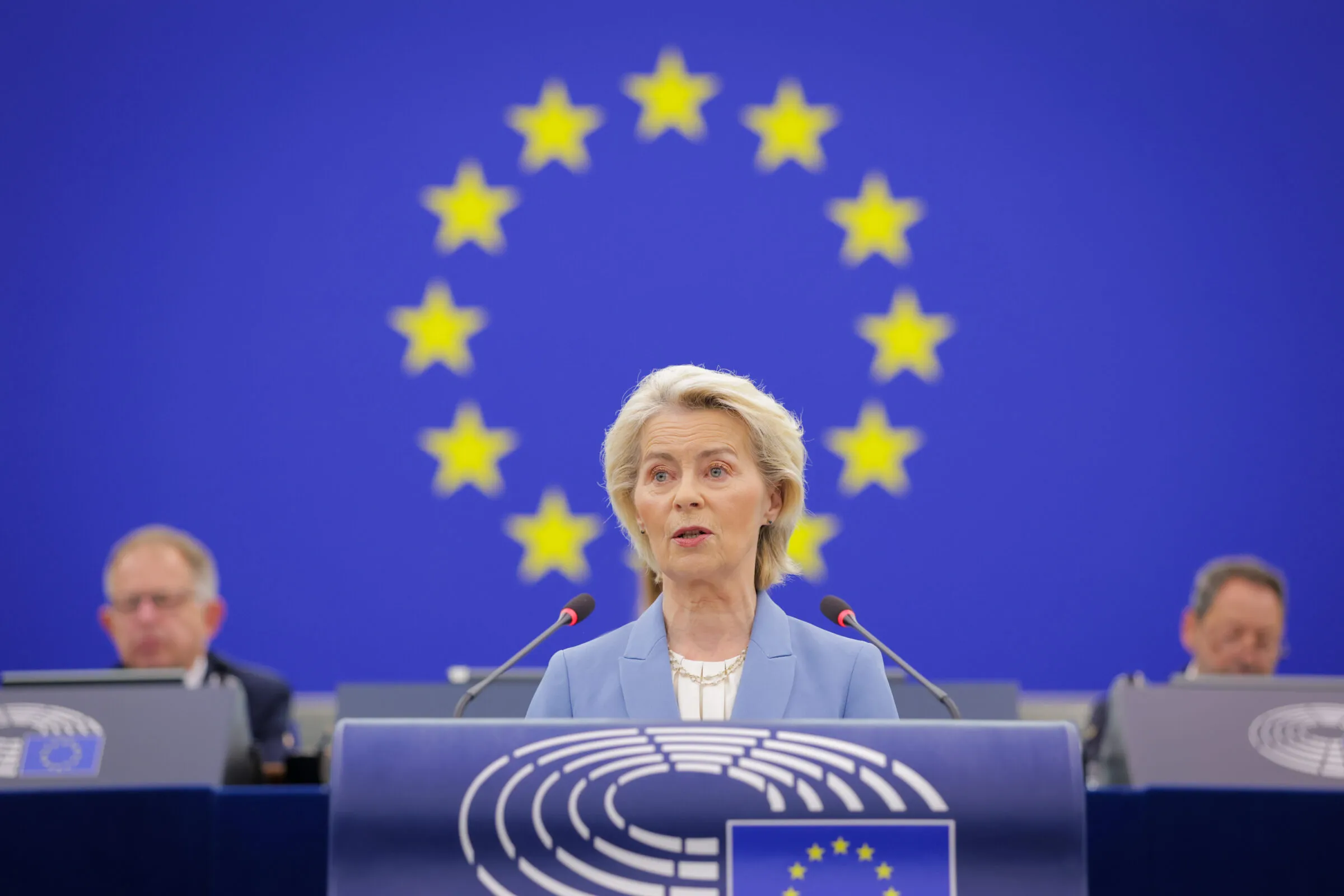 Von der Leyen sides with MEPs to resist deep cuts to the EU’s near-€2 trillion budget